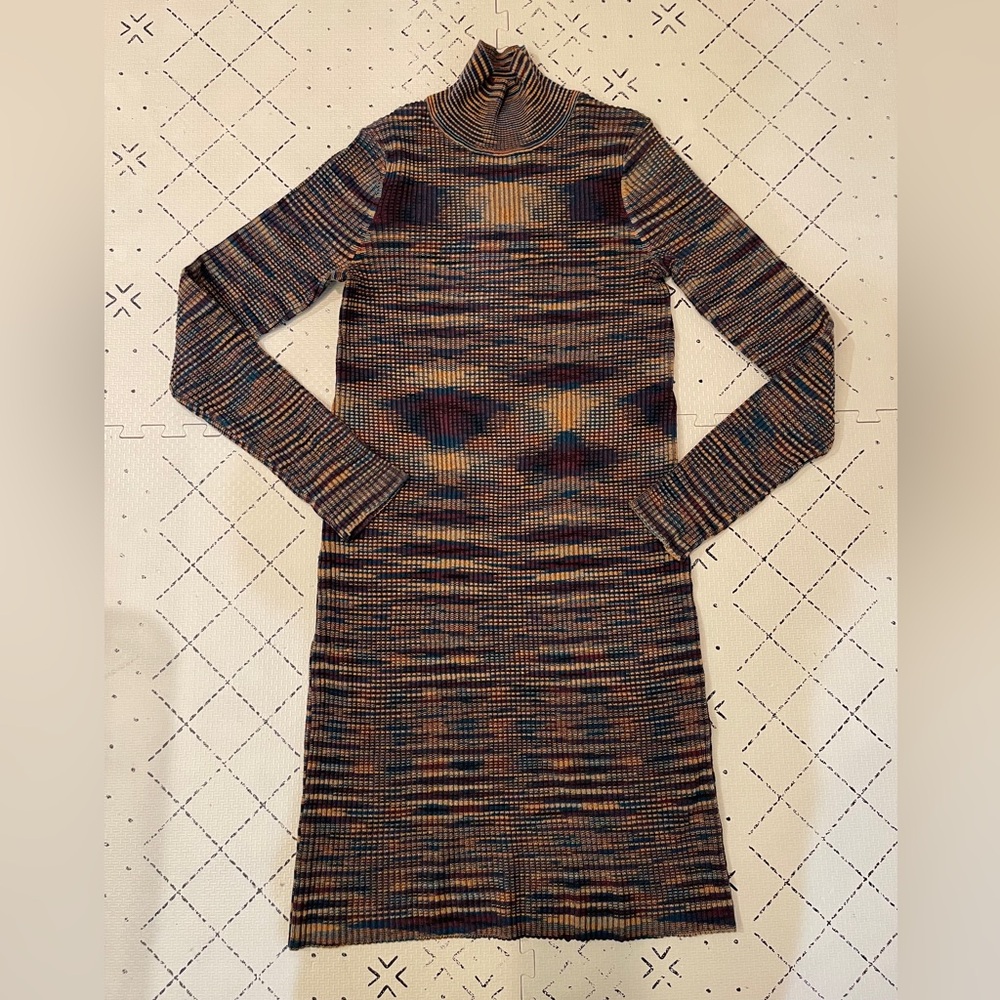 Altar’d State Knut Ribbed Sweater Dress M